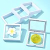 5Pcs Square Transparent PE Thin Film Suspension Jewelry Display Box CON-FS0001-19B-7