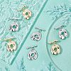 8 Sets 2 Colors Brass Toggle Clasps KK-CA0003-26-4
