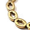 Electroplated Synthetic Non-magnetic Hematite Beads Strands G-L613-Z01-03E-3