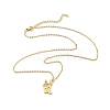 304 Stainless Steel Pendant Necklaces NJEW-U002-25G-03-2