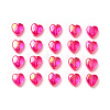 100Pcs Eco-Friendly Transparent Acrylic Beads TACR-YW0001-07B-2