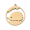 201 Stainless Steel Pendants STAS-Z155-07G-1