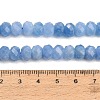 Faceted Dyed Natural White Jade Beads Strands GG-CBAE966-01A-T-5