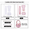 Leather DIY Mini Coin Purse Kit DIY-TA0004-90C-2