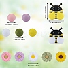 59pcs 12 Styles Silicone Beads SIL-SZ0002-26-2