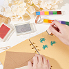 Wooden Stamps with Rubber DIY-WH0002-65H-3