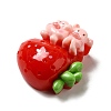 Animal Pig Theme Opaque Resin Decoden Cabochons LS-CRES-B020-01E-2