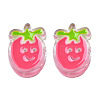 Transparent Acrylic Enamel Beads TACR-N012-004C-2