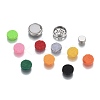 304 Stainless Steel Diffuser Locket Aromatherapy Essential Oil AJEW-N025-10P-1