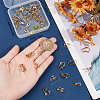 40Pcs 2 Style 304 Stainless Steel Clip-on Earrings Findings STAS-BBC0003-99-3