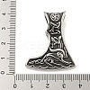 316 Surgical Stainless Steel Pendants STAS-E212-109AS-3