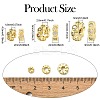 15Pcs 3 Styles Brass Cubic Zirconia Spacer Beads KK-CJ0003-84-2
