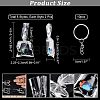 DIY 3D Goldfish Bag Keychain Making Kits DIY-NB0007-43-3
