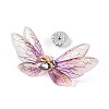 Butterfly Epoxy Resin Pins JEWB-N010-02A-3