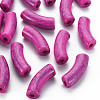 Opaque Crackle Acrylic Beads MACR-S372-001N-002-1