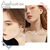 12Pcs Transparent Luminous Acrylic Pendants TACR-YW0003-43-6