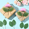 Handmade Silk Cloth Artificial Leaf AJEW-WH20070-073H-5