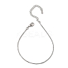 Rack Plating Brass Box Chain Bracelets for Women BJEW-G735-02P-4
