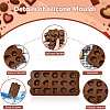 4Pcs 4 Styles Chocolate DIY Silicone Mold DIY-CJ0006-33-3