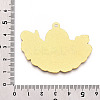 Rack Plating Alloy Enamel Big Pendants ENAM-N056-395E-G-3