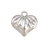 Textured 304 Stainless Steel Pendants STAS-L313-01C-P-1