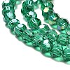 Transparent Glass Beads EGLA-A035-T4mm-B18-3