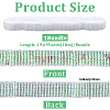 Polyester with PVC Paillette Lace Trim Ribbon OCOR-WH20050-015C-2