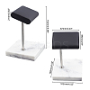 Natural Marble Watch Display Stand Sets ODIS-WH0010-31-5