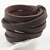 Flat Leather Jewelry Cord LS-WL-WH0008-01A-03-1