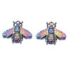 Rainbow Color Alloy Pendants PALLOY-N156-184-NR-2