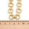 13MM 304 Stainless Steel Ring Link Chain Necklaces NJEW-Z105-03G-5