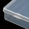 Transparent Plastic Bead Containers CON-XCP0002-41-4