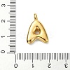 Ion Plating(IP) 304 Stainless Steel Pendants STAS-U033-02G-A-3