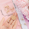 20Pcs Brass Micro Pave Clear Cubic Zirconia Earring Hooks ZIRC-BBC0002-59G-3