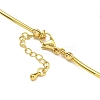 Rack Plating Brass Pendant Necklaces for Women NJEW-C059-02G-02-3