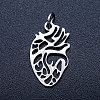 Non-Tarnish 201 Stainless Steel Pendants STAS-T046-JA352-1-1