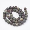 Natural Dragon Blood Stone Beads Strands X-G-T106-143-3