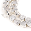 Electroplated Non-magnetic Synthetic Hematite Beads Strands G-F682-08-S-3