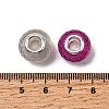 Faceted Resin European Beads RESI-C063-01I-3
