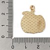 Thanksgiving Day Golden Tone Alloy Enamel Pendants ENAM-M002-02D-G-3