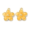 Alloy Enamel Pendants ENAM-C014-01G-02-2