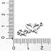 Non-Tarnish 304 Stainless Steel Connector Charms STAS-D036-03B-P-3