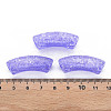 Transparent Crackle Acrylic Beads CACR-S009-001B-N47-4