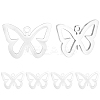 20Pcs 201 Stainless Steel Pendants STAS-BBC0007-79P-1