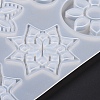 DIY Vortex & Flower Pendant Silicone Molds DIY-E057-01-6