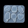 Ice Cream/Cake/Donut Pendant DIY Silicone Mold X1-DIY-K073-09C-5