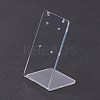 Acrylic Earring Stands Displays EDIS-F005-03B-4