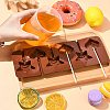 2Pcs Heart & Star DIY Food Grade Silicone Molds SIL-CJ0002-17-6