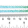 Gradient Color Baking Paint Glass Bead Strands X1-DGLA-A039-T2mm-A018-5