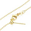 Brass Ball Chain Necklaces for Women NJEW-G084-14LG-2